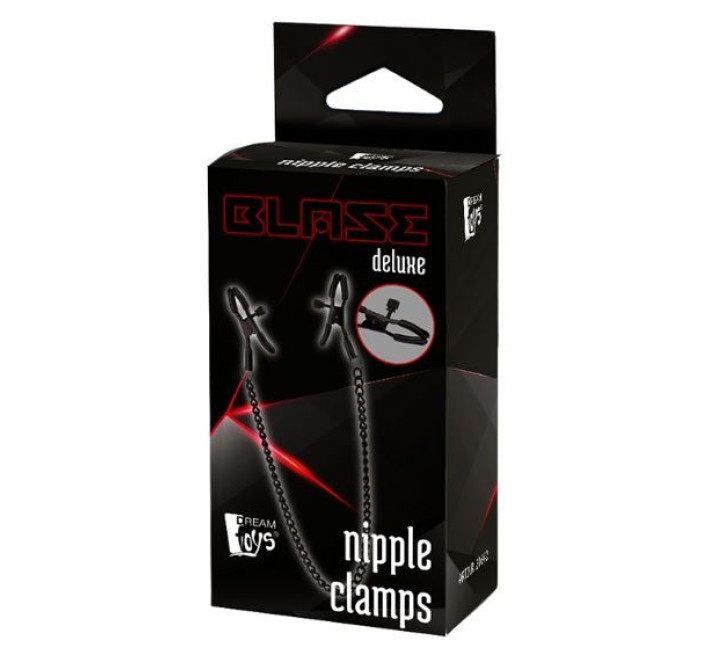 Затискачі для сосків Dreamtoys Blaze Deluxe Nipple Clamps