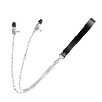 Затискачі для сосків із повідцем на металевому ланцюжку Art of Sex - Kendal Затискачі для сосків із повідцем на металевому ланцюжку Art of Sex - Kendal