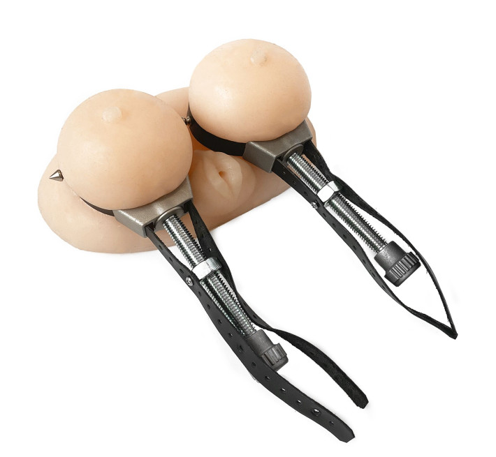 Затискачі з шипами для грудей Art of Sex – Hard Chest clamps