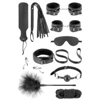 Набір для BDSM Fetish Tentation SM Bondage Box in vegan leather 10pcs Набір для BDSM Fetish Tentation SM Bondage Box in vegan leather 10pcs