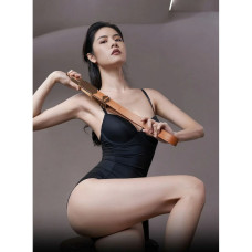 Ремінь з регульованою довжиною Lockink, натуральна шкіра та метал, коричневий