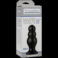 Анальний стимулятор Doc Johnson Titanmen Tools – Master, діаметр 6,6 см