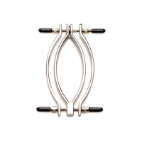 Затискач для статевих губ Master Series: Pussy Tugger Adjustable Vagina Clamp with Chain Затискач для статевих губ Master Series: Pussy Tugger Adjustable Vagina Clamp with Chain