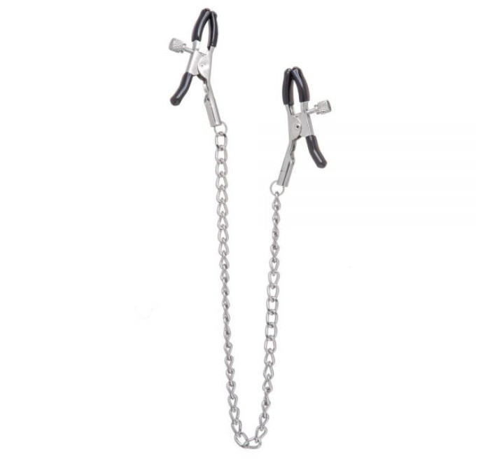 Затискачі на соски Lucky Bay Nipple play Thin Chain Metall