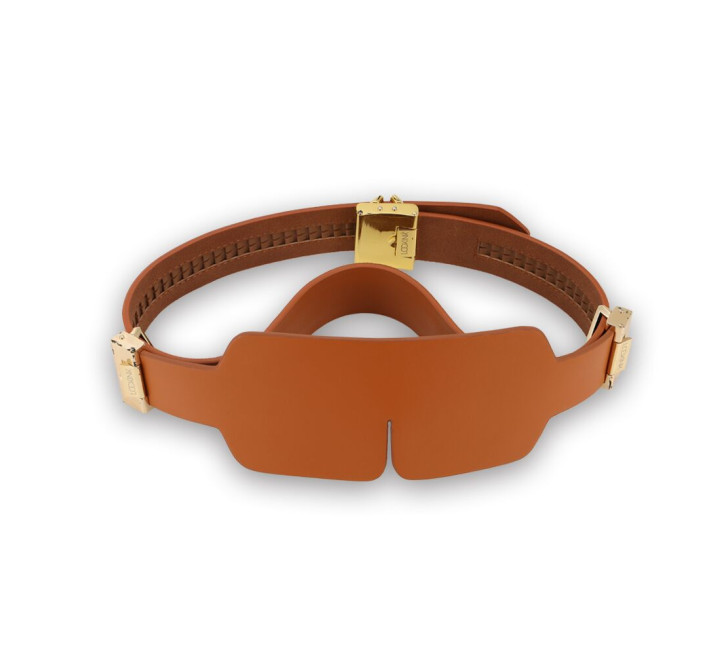 БДСМ-набір LOCKINK Teasing & Impact-Play Brown Set