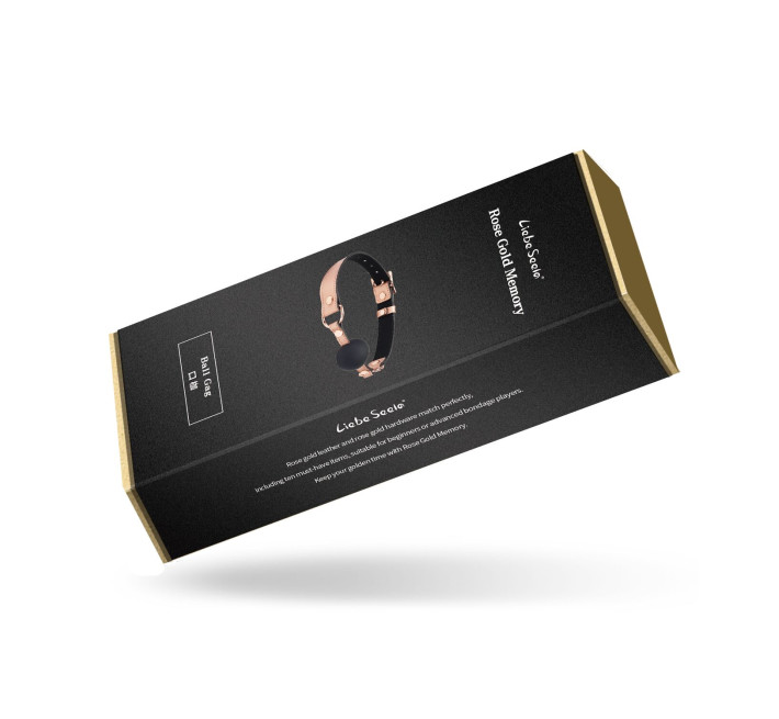 Кляп Liebe Seele Rose Gold Memory Ball Gag