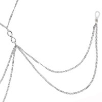 Прикраса для сосків з ланцюжком Art of Sex Нескінченність Nipple Jewerlry Infinity Прикраса для сосків з ланцюжком Art of Sex Нескінченність Nipple Jewerlry Infinity