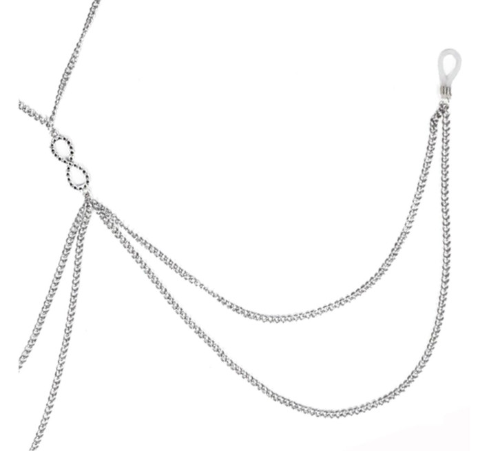 Прикраса для сосків з ланцюжком Art of Sex Нескінченність Nipple Jewerlry Infinity