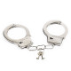 Наручники DS Fetish Handskaff metal silver