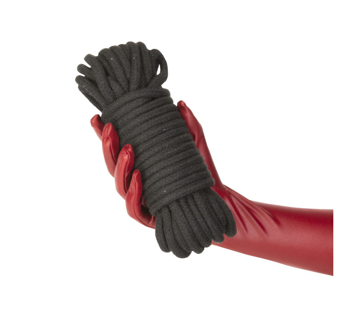 Мотузка для шибарі Punishment - Bondage Rope - Black