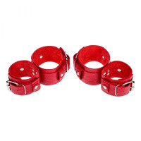 Фіксатор для зап'ястей та кісточок sLash Fixation Me Ankle, Red Фіксатор для зап'ястей та кісточок sLash Fixation Me Ankle, Red