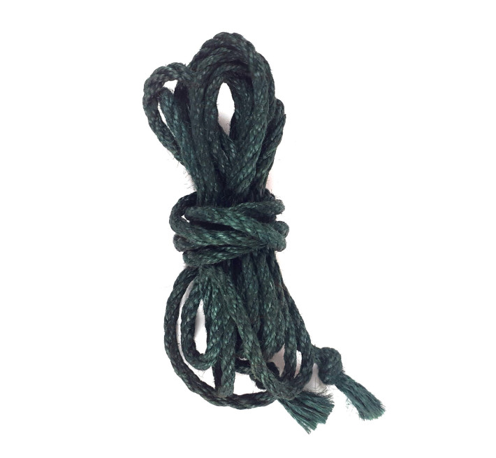 Джутова мотузка Art of Sex BDSM 8 метрів, 6 мм, Зелена