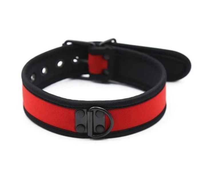 Нашийник з неопрену DS Fetish Collar neoprene red