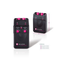 Електростимулятор Mystim Pure Vibes, 2 канали, 3 програми, механічні перемикачі Електростимулятор Mystim Pure Vibes, 2 канали, 3 програми, механічні перемикачі