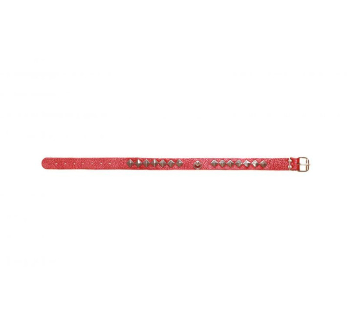 Нашийник sLash SUB Leather Choker, Red