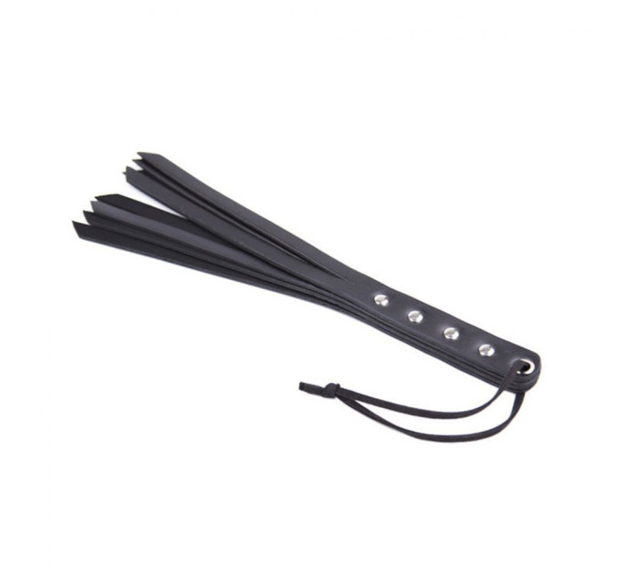 Шльопалка DS Fetish Mini flogger black 26,5 ми