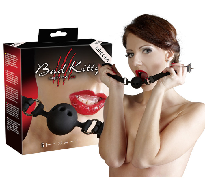 Кляп Bad Kitty 2491575 Gag Silicone Черный