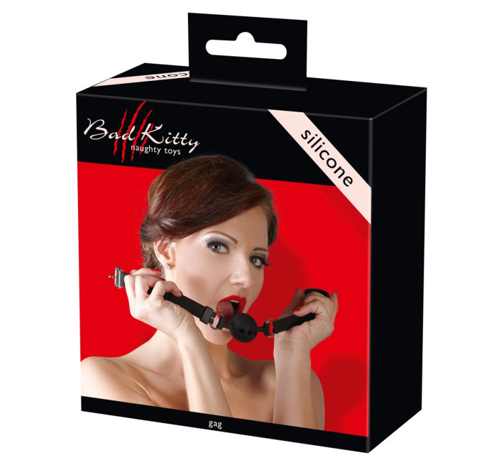 Кляп Bad Kitty 2491575 Gag Silicone Черный