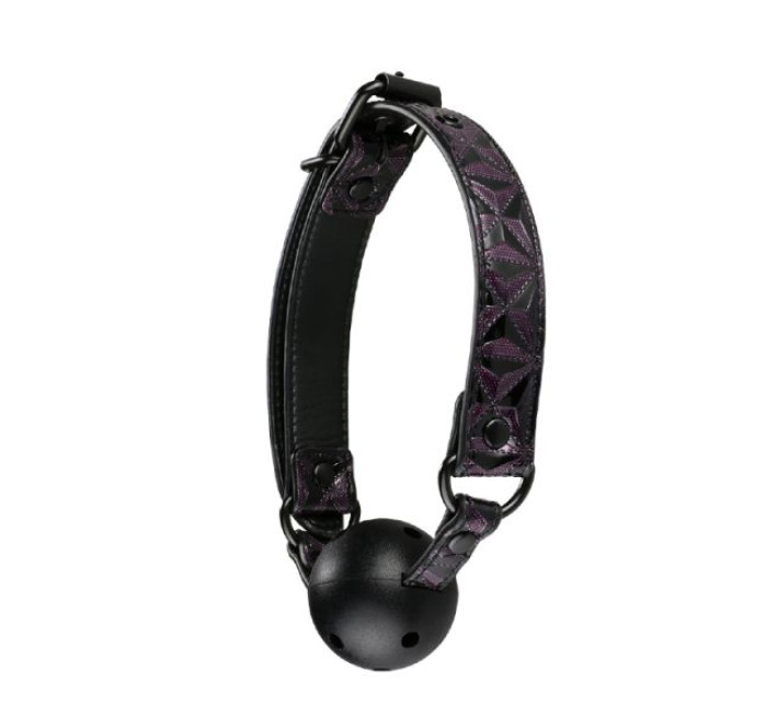 Кляп Dreamtoys Blaze Ball Gag Фіолетовий