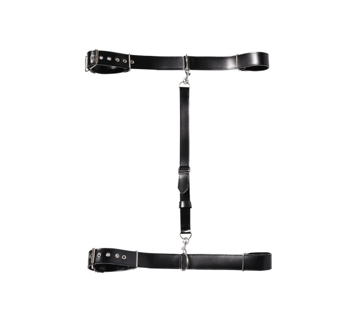 Бондажный набор Art of Sex - Michelle черный, экокожа