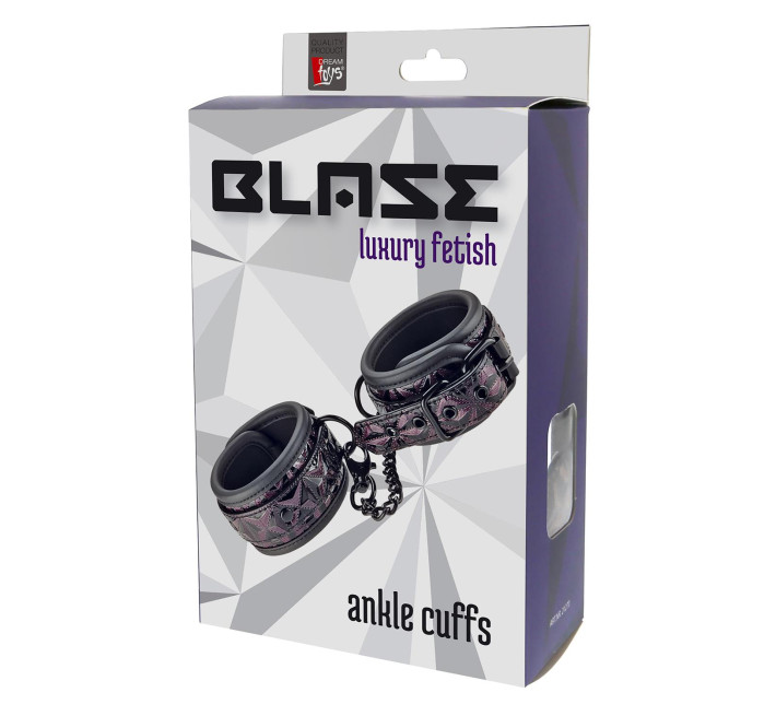 Окови Dreamtoys Blaze Ankle Cuff Фіолетові