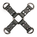 Хрестовина EasyToys Zwarte Kunstleren Hogtie