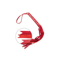 Флогер sLash S&M Fancy Leather Floger 2, Red Флогер sLash S&M Fancy Leather Floger 2, Red
