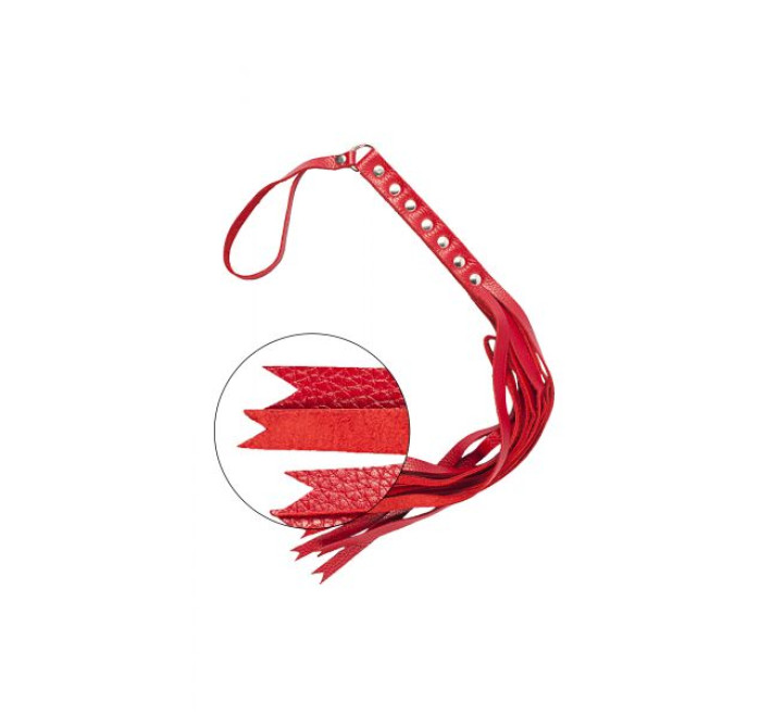 Флогер sLash S&M Fancy Leather Floger 2, Red