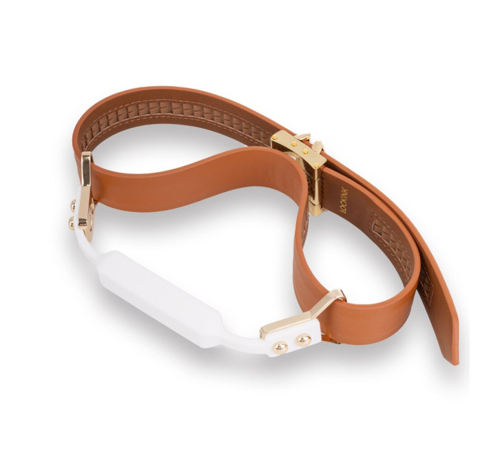 БДСМ-набір LOCKINK Teasing & Impact-Play Brown Set