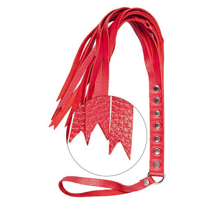 Флогер sLash S&M Fancy Leather Floger 2, Red