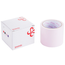 Скотч для бондажа LOCKINK SEVANDA Electrostatic Tape, бледно-розовая, 16 м