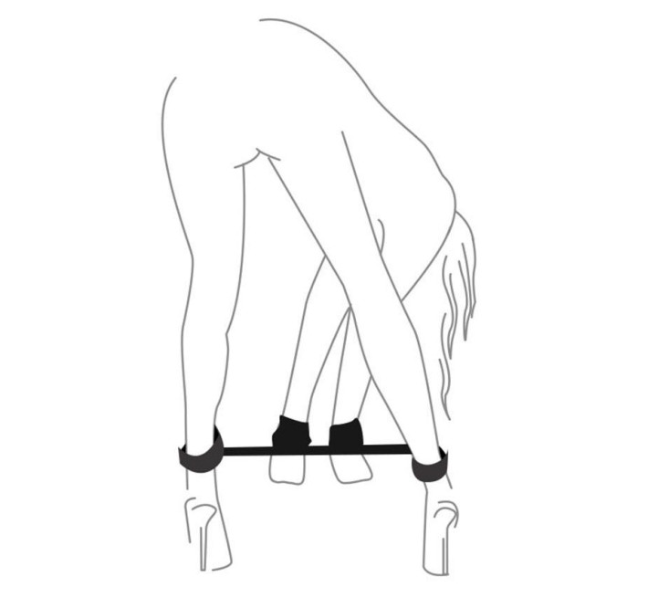 Набор для фиксации Art of Sex BDSM Straight Line Fixation Simple