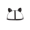 Маска кішечки Bijoux Indiscrets MAZE Cat Ears Headpiece Чорна