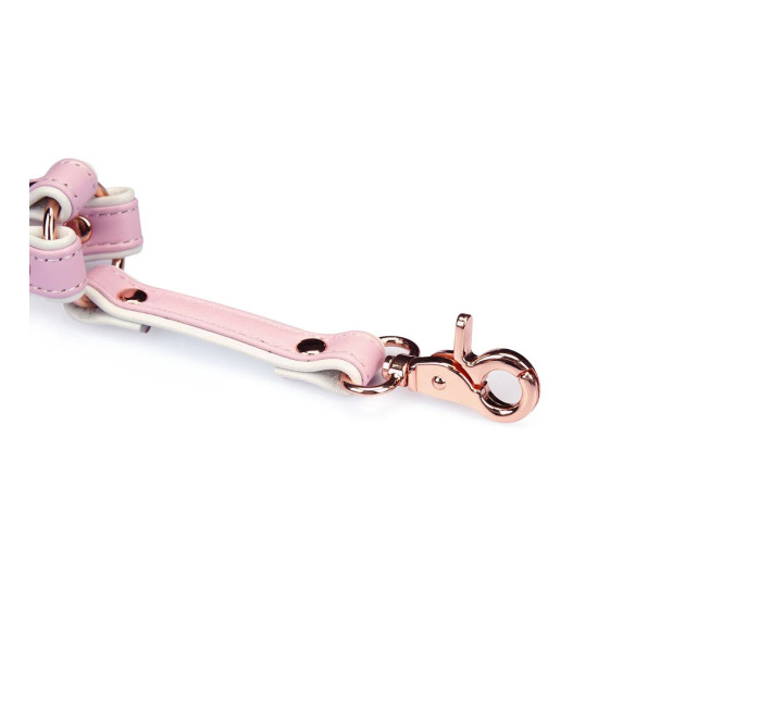 Хрестовина Liebe Seele White & Pink Leather Hogtie