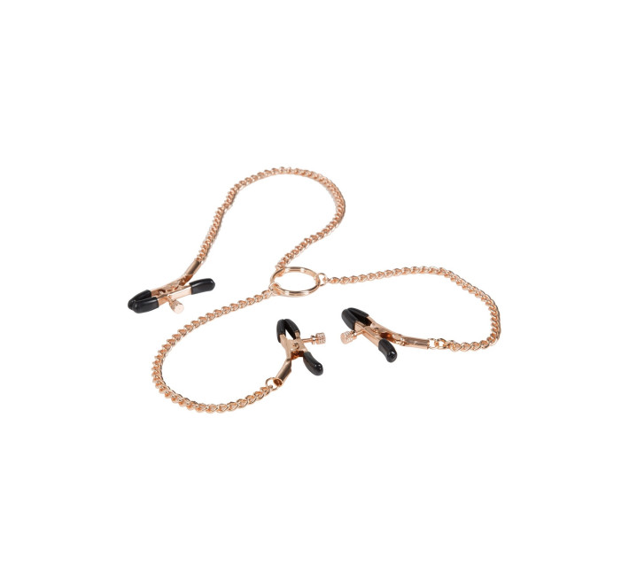 Зажимы на соски и клитор California Exotic Triple Intimate Clamps