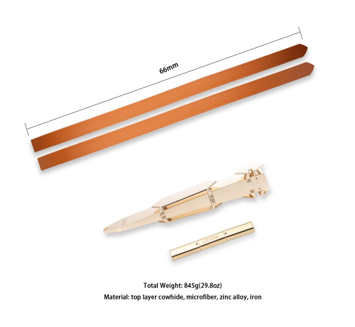 БДСМ-набір LOCKINK Teasing & Impact-Play Brown Set