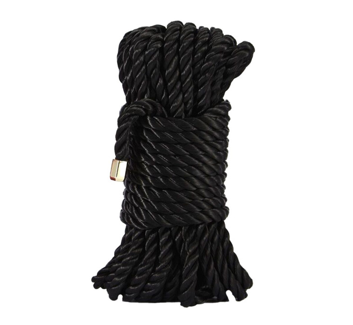 Роскошная веревка для Шибари Zalo Bondage Rope Black