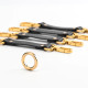 Хрестовина UPKO Bondage Boutique leather Hogtie, італійська шкіра