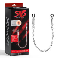 Зажимы для сосков Chisa Sins Inquisition The Pinch Nipple Clamps with Chain
