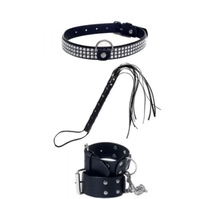 Набор БДСМ Medica Group Stifler's Collection 3 предмета, черный