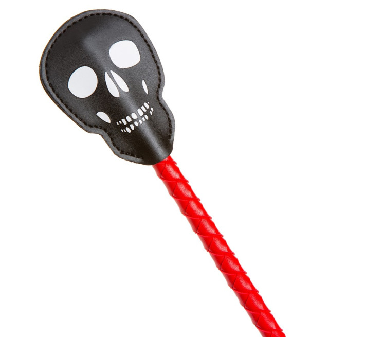 Стек DS Fetish Skull crop stripe, 61 см