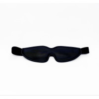 Маска екошкіра з вирізом DS Fetish Blindfold, чорна