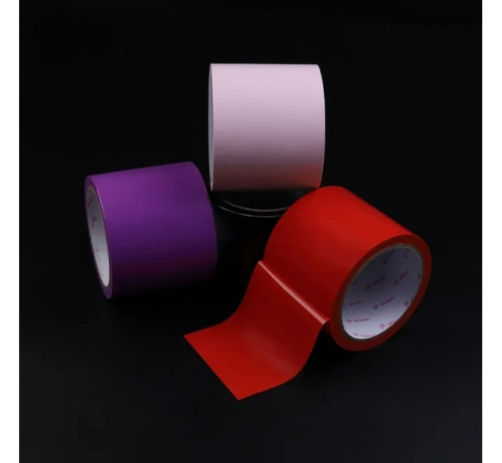 Лента бондажная статическая Lockink Sevanda, красная, 16 м