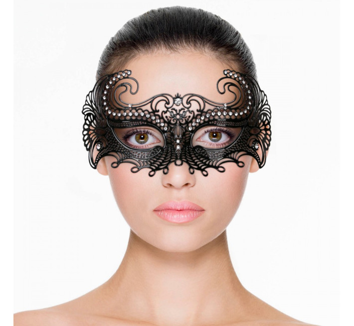 Маска металлическая EasyToys Venetiaans Masker Black 25487