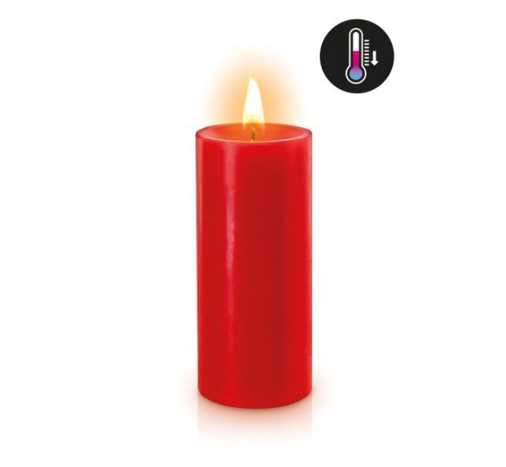 БДСМ cвеча низкотемпературная Fetish Tentation SM Low Temperature Candle Красная