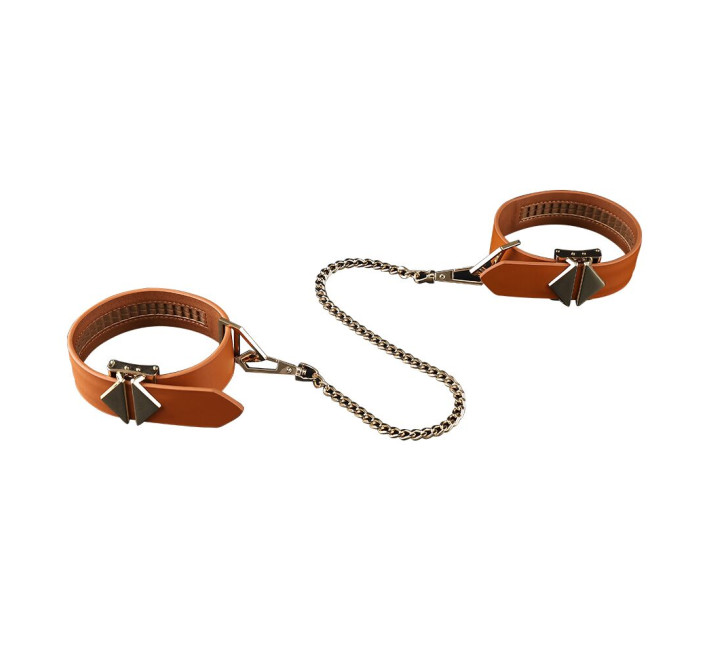 Набір із 8 ременів для зв'язування LOCKINK 8-Bondage-Straps Restraint Set - Brown