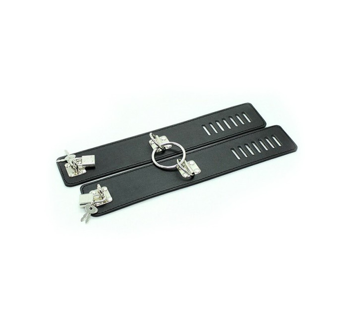 Наручники DS Fetish Hasp-style wrist restraints black