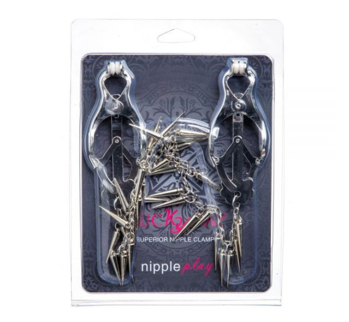 Затискачі на соски Lucky Bay Nipple play кабали Chain and Spike