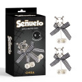 Затискачі на соски з бантиком та дзвіночком Chisa Senuelo