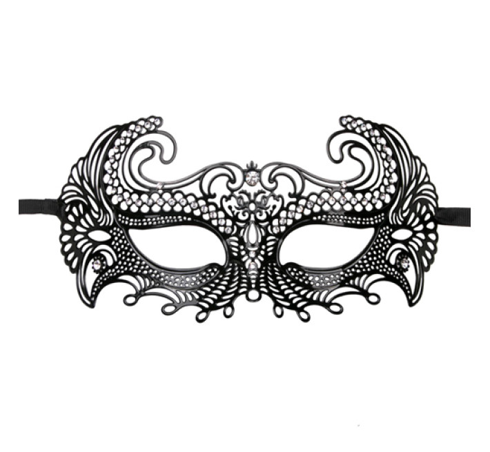 Маска металлическая EasyToys Venetiaans Masker Black 25487